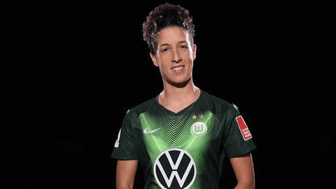 Claudia Neto Football GIF by VfL Wolfsburg