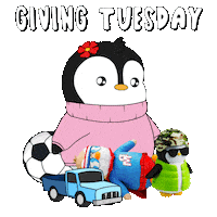 Gift Giving Sticker by Pudgy Penguins