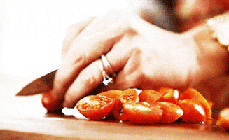 cheese tomatoes GIF