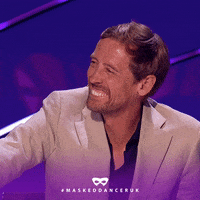 Happy Peter Crouch GIF by The Masked Singer UK & The Masked Dancer UK