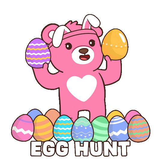 Easter Bunny Sticker by BEARISH