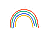 bbriuses happy rainbow happiness colores Sticker
