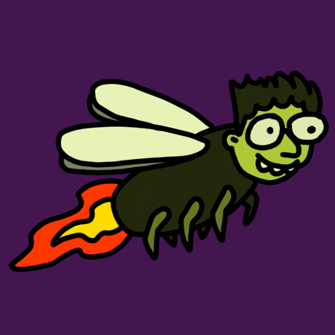 Flying On My Way GIF by herbertonic