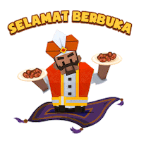 Ramadan Bukber Sticker by Garena Fantasy Town