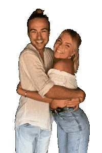Shayandnate Sticker by Instagram Gifmas