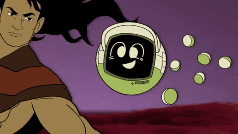 toldar giphyupload cartoon 80s wink GIF