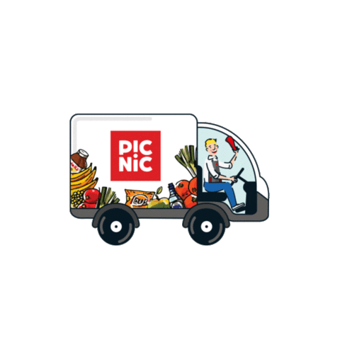 Delivery Boodschappen Sticker by Picnic for iOS & | GIPHY