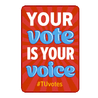 Vote Voting Sticker by Towson University