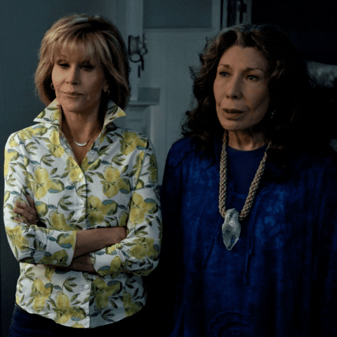 fuck it lily tomlin GIF by Grace and Frankie