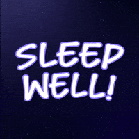 Good Night Sleep GIF by Avenue Stories