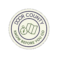 doorcounty wisconsin leave no trace lnt door county Sticker