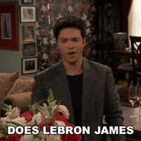 Nervous Lebron James GIF by Paramount+