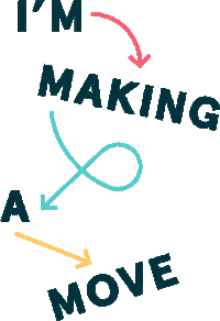 Make A Move Sticker by ReachOut Australia