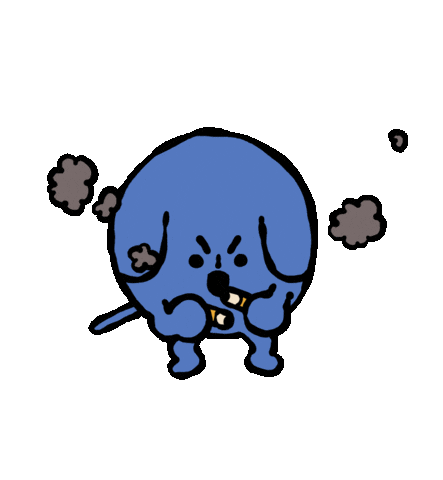 Dog Sticker by Andrew Onorato