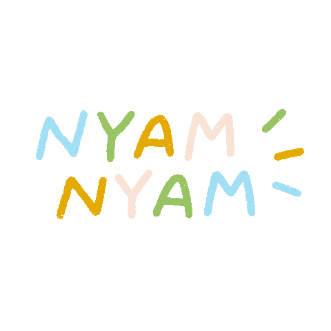 szorgosgazda giphyupload yumm nyam nyami Sticker