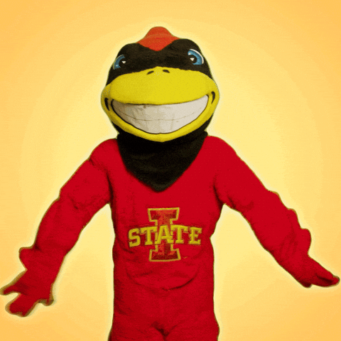 Iowa State Kiss GIF by Iowa State University Foundation