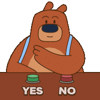 Bjorn Yes Sticker by My Neighbor Alice