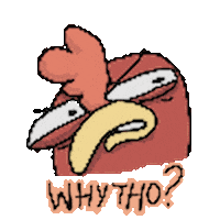angry gif artist Sticker by chicken_ham