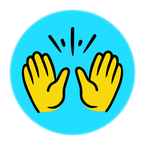 thebuzzndcs yes deaf yas praise Sticker