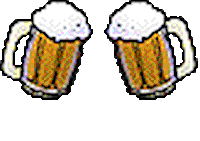Beer Drinking Sticker