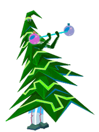 New Year Christmas Sticker