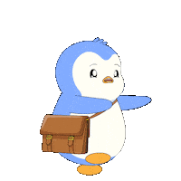 Working 9 To 5 Sticker by Pudgy Penguins