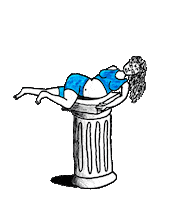 Fashion Stretching Sticker by Wavy McSplash