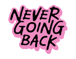 Never Going Back Sticker by Favor Church