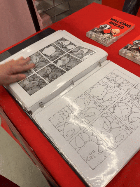 Walking Bread GIF by Alex Boya