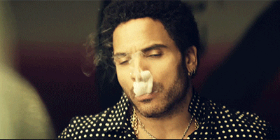 Lenny Kravitz Smoking GIF