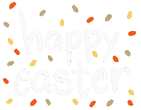Happy Easter Bunny Sticker
