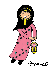 Girl Ramadan Sticker by TasmeemGroup