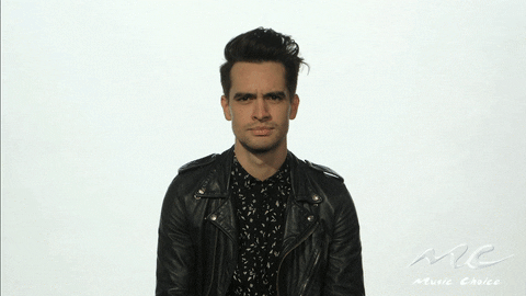 brendon urie kiss GIF by Music Choice