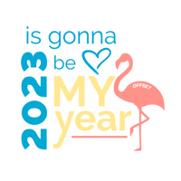 My Year Prettynewme Sticker by OFFSET Nutrition