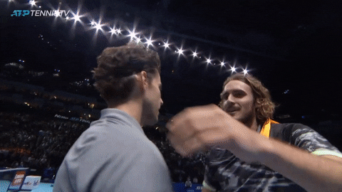 Dominic Thiem Hug GIF by Tennis TV