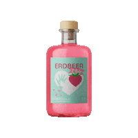 feingeist strawberry erdbeere likor feingeist Sticker