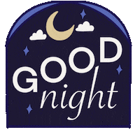 Sleepy Good Night Sticker by Demic