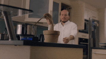 rosco5 cooking help plant chef GIF