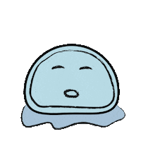 Sad Mochi Sticker