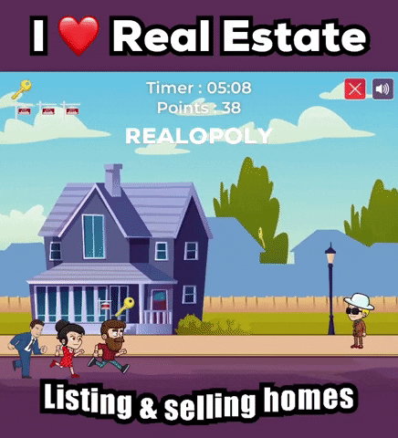 Real Estate Agent Realtor GIF by Realopoly