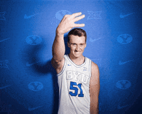 College Basketball Sport GIF by BYU Cougars