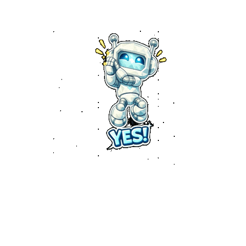 Happy Lets Go Sticker by Digi 995