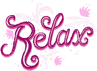 Relaxed Take It Easy Sticker