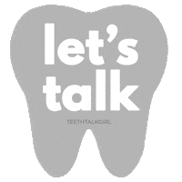 Lets Talk Dentist Sticker by state and lake