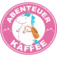 Coffee Unicorn Sticker by Mr. & Mrs. Panda