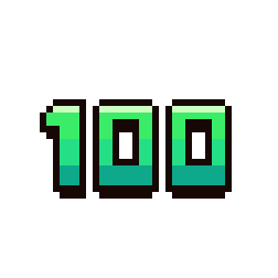 Pixel Sticker by Abstract HotDogs