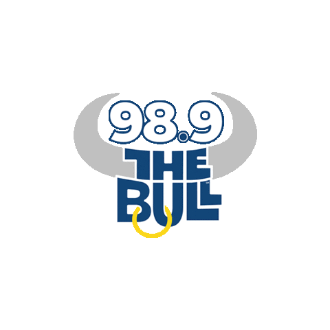 Happy Heart Sticker by 98.9 The Bull