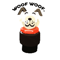 Dog Toy Sticker