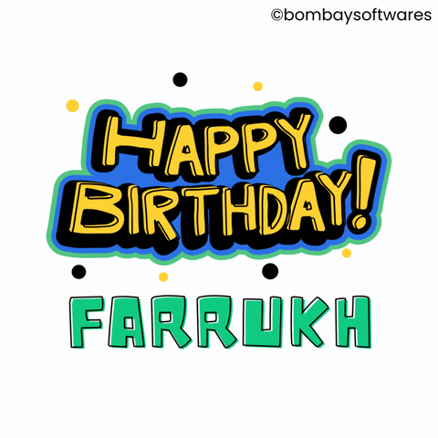 Excited Happy Birthday GIF by Bombay Softwares
