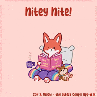 Sweet Dreams Night GIF by SoyandMochi